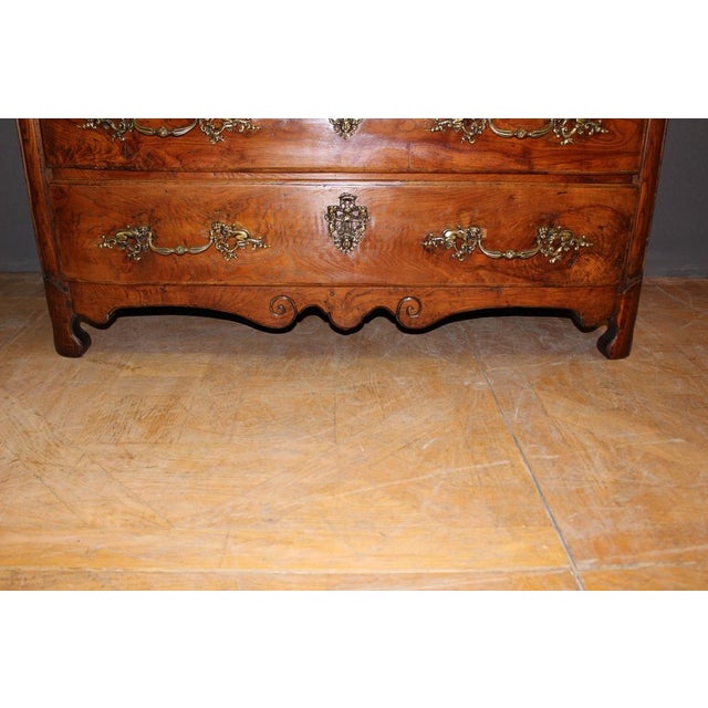 Louis XIV Chest of Drawers in Ash For Sale - Image 4 of 17