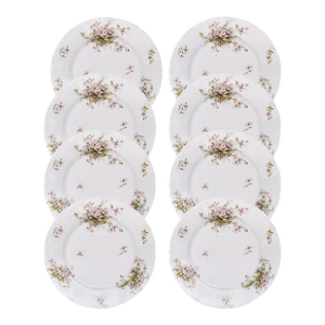 Limoges Schleiger 146a TheodoreHaviland Fine French Porcelain Salad Plates - Set of 8