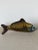 Metal Oversized Sergio Bustamante Style Braas Hand Painted Ceramic Koi Fish Table Sculpture For Sale - Image 7 of 9
