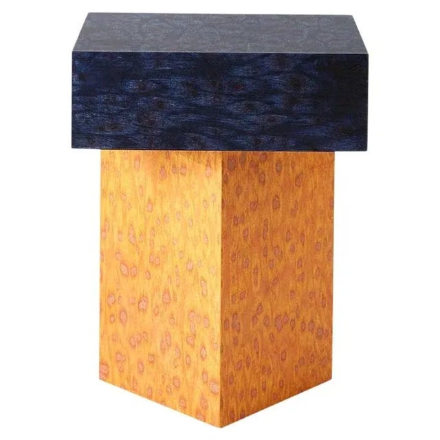 Contemporary Rectangle Bold Osis Triangle Base Side Table by Llot Llov For Sale - Image 3 of 3