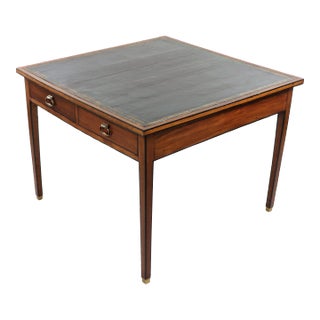 Circa 1790 George III Mahogany Writing Table For Sale