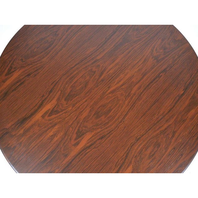 Ward Bennett Rosewood and Aluminum Coffee Table by Lehigh For Sale - Image 9 of 9