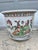 Vintage Chinese Famille Rose Porcelain Fishbowl Planters & Saucers - Pair For Sale - Image 9 of 10