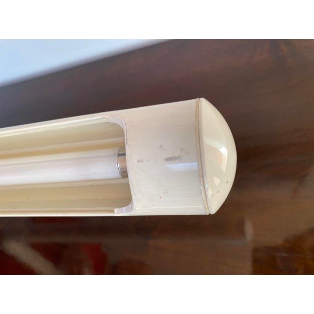 White Tube Desk Lamp by Anders Pehrson for Atelje Lyktan, 1970s For Sale - Image 6 of 17