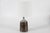 Mid-Century Modern Large Mid-Century Danish Ceramics Table Lamp with Brown Glaze and New Shade by Per Linnemann-Schmidt for Palshus, 1960s For Sale - Image 3 of 15