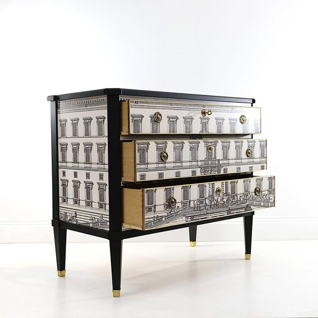 Gustavian (Swedish) Vintage Swedish Gustavian Chest or Dresser, 1950s For Sale - Image 3 of 8