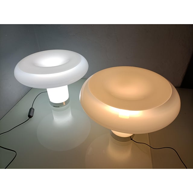 Lesbo Table Lamp by A. Mangiarotti for Artemide, in Very Good conditions. Designed 1990 to 1999 I have official proof of...
