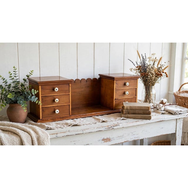 Antique 19th Century American Table Top Cabinet For Sale - Image 4 of 4
