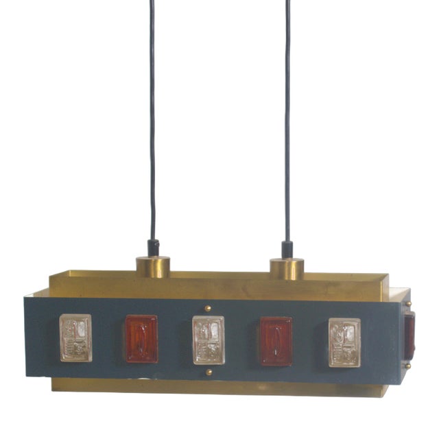 Swedish Ceiling Light by Einar Bäckström and Erik Höglund For Sale