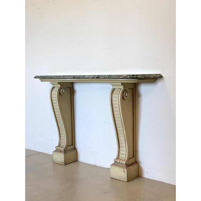 Mid-Century Modern Lacquered Wooden Console Table, 1960s For Sale - Image 3 of 18