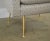 Modern Design Brass Leg Lounge Chair For Sale - Image 11 of 12