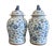 Large Chinoiserie Temple Jars With Foo Dog Designs - A Pair For Sale In Houston - Image 6 of 8