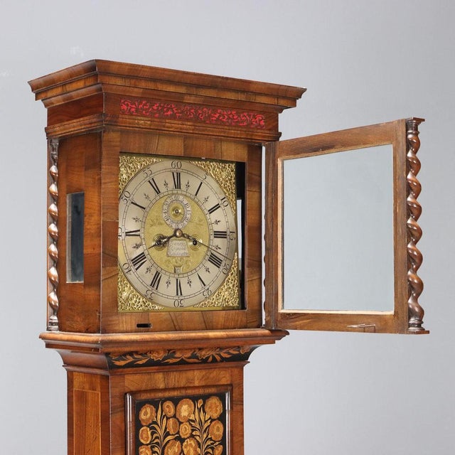 Antique Pendulum Clock by F. Reinolds Kensington For Sale - Image 4 of 14