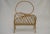 Vintage Rattan Magazine Holder, 1960 For Sale - Image 9 of 9