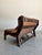 Gerard Van Den Berg 1970s Gerard Van Den Berg for Montis Attrb Dutch Brutalist Leather Sofa For Sale - Image 4 of 12