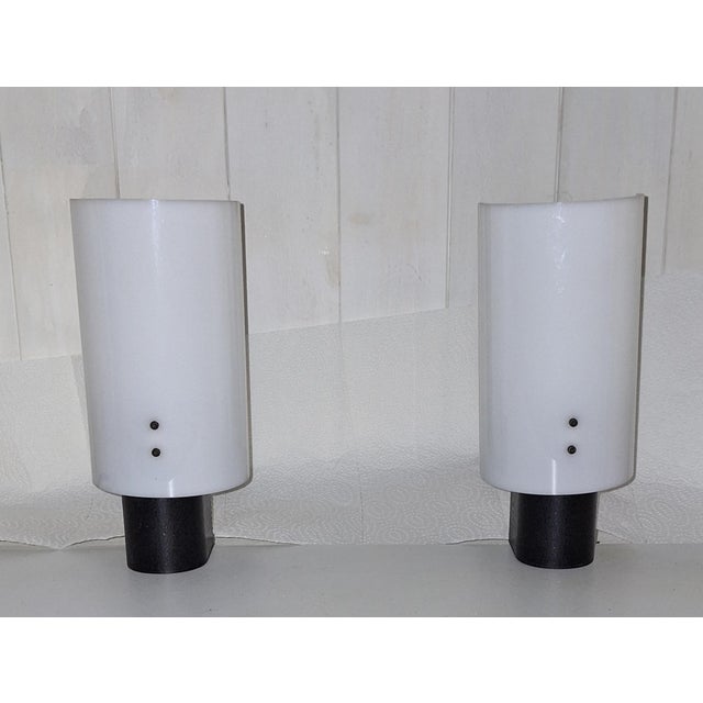 Vintage Italian Wall Lamps from Targetti, 1980s, Set of 2, in Very Good conditions. Designed 1980 to 1989 This piece has...