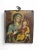 Black Double-Sided Diptych with Saint Nicholas of Tolentino & Virgin and Child, 1650, Oil on Copper For Sale - Image 8 of 13
