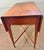 Late 18th Century Antique American Cherry Dropleaf Pembroke Table With Cross Stretcher Base For Sale - Image 5 of 11