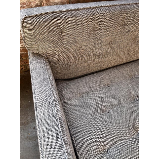 Gray Finn Juhl Rare 'Model 9316' Sofa for Baker in Original Wool Fabric by Knoll, 1950's For Sale - Image 8 of 10