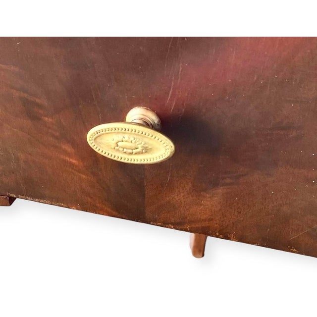 1940s Vintage French Louie 15th Style Dressing Table and Chair For Sale - Image 5 of 14