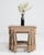 Brown 1970s Set Of Three Oak Nesting Tables For Sale - Image 8 of 13