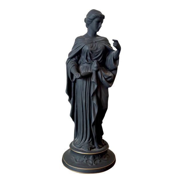 Late 20th Century Jasperware Classical Statue For Sale