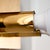 Gold Brass Wall Lamp For Sale - Image 13 of 18