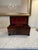 A handsome English Regency rosewood tea caddy dating to circa 1820, distinguished by beautifully figured rosewood, a...