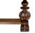 Wood Vintage Scandinavian Carved Walnut Desk, 1920 For Sale - Image 7 of 13