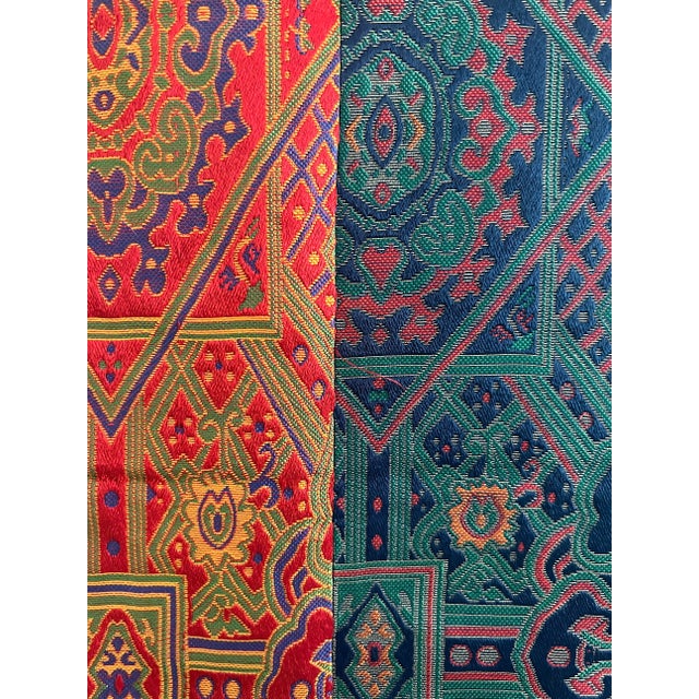 'The Refuge Tree' Thangka Silk Painting, Brocade Framed, Tibetan Textile Wall Hanging For Sale - Image 9 of 10