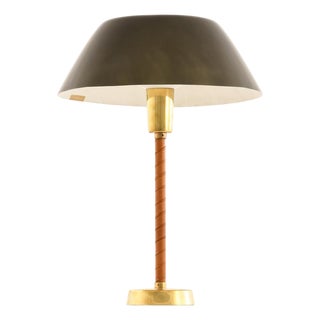Table Lamp in Brass and Aluminum from Lisa Johansson-Pape, 1950s For Sale