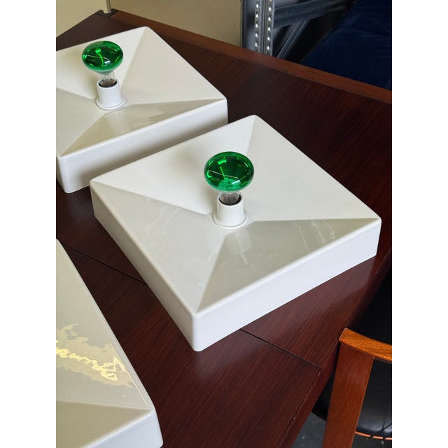Plastic Space Age Wall Lamp from Candle, 1970s For Sale - Image 7 of 9