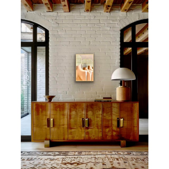 4 Swimmers on the Beach - Acrylic and Oil on Canvas by Wencke Uhl For Sale - Image 9 of 14