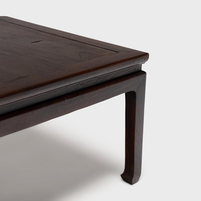 Chinese Low Square Poet's Table, 19th Century For Sale - Image 4 of 5