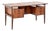Mid-Century Modern Danish Executive Desk in Teak For Sale