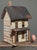 1970s Vintage Folk Art Handmade Two-Story Country Home Model For Sale - Image 5 of 10