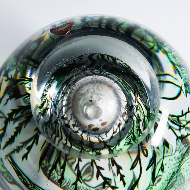 Vintage Fish Graal Vase by Edward Hald for Orrefors, Sweden 1947 For Sale - Image 11 of 11