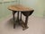 Small Georgian Oak Gate Leg Table The table has a solid oak top with turned legs it dates from around 1780 to 1800. A...