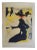 Toulouse Lautrec Vintage 1940's Original Silkscreen Print " Divan Japonais " 1893 For Sale