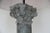 Rustic Mid 20th Century Zinc Column Mold Re-Purposed Floor Lamp For Sale - Image 3 of 11
