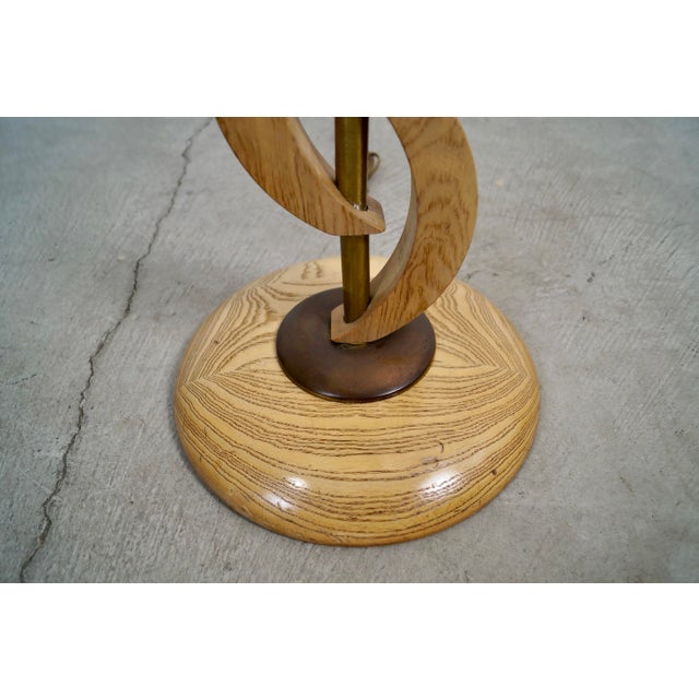 1940s Art Deco Torchiere Sculptural Floor Lamp For Sale - Image 12 of 12