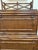 British Colonial Style Woven Rattan and Faux Bamboo Cabinet That Converts to a Secretary, C 1970's For Sale - Image 9 of 11