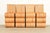 Contemporary Gabriella Crespi Style Italian Pencil Rattan Bar Stools, Set of Four For Sale - Image 3 of 11