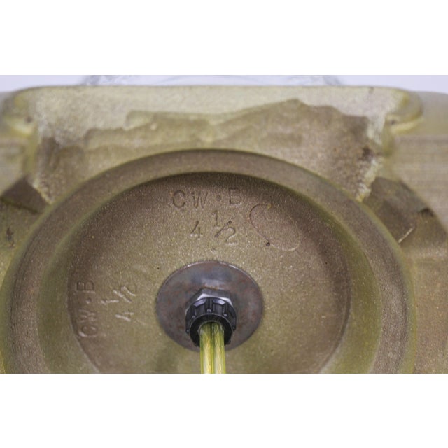 Pair Vintage Quality Cut Crystal Table Lamps For Sale - Image 12 of 13