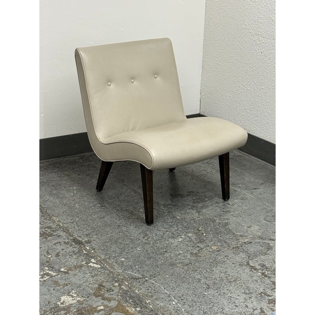 Tan Room & Board Delia Side Chair For Sale - Image 8 of 12