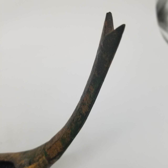 Vintage Japanese Bird Censer - Iron - Cast Iron Incense Burner For Sale - Image 6 of 15