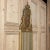 Antique French Louis XVI Gilded Trumeau Mirror For Sale - Image 15 of 16