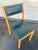 Wood Bpa International Italin Chair- (Blue) For Sale - Image 7 of 11