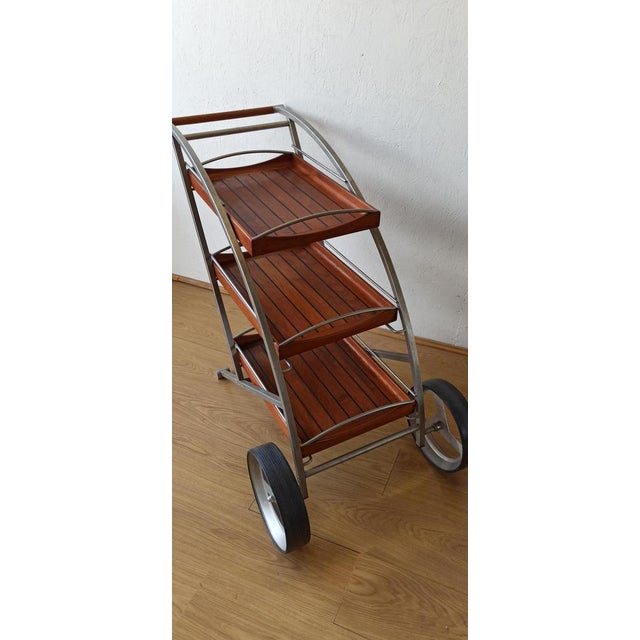 Vintage Danish Bar Cart by Kircodan, 2000s For Sale - Image 14 of 18