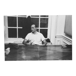 Fred McDarrah, Vintage Silver Gelatin Photograph Tibor de Nagy Portrait Photo NYC Gallery, 1960